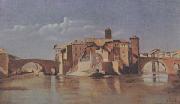 Jean Baptiste Camille  Corot Ile et pont San Bartolomeo (mk11) oil painting artist